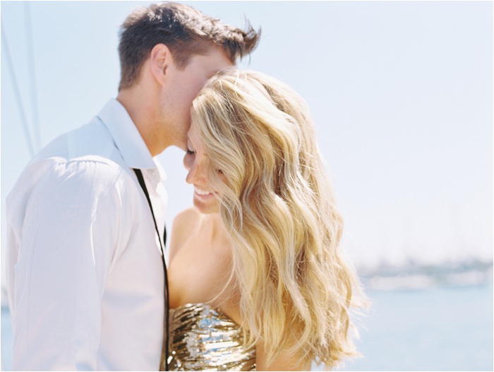 sailboat engagement session point loma