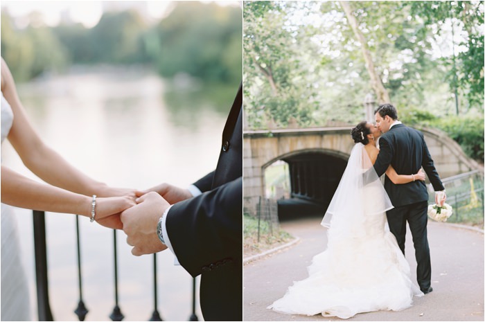 central park boathouse wedding pictures